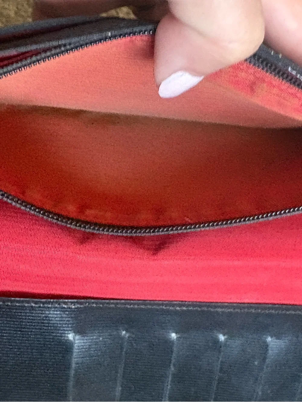 Auth Chanel long Bifold wallet w/COA
